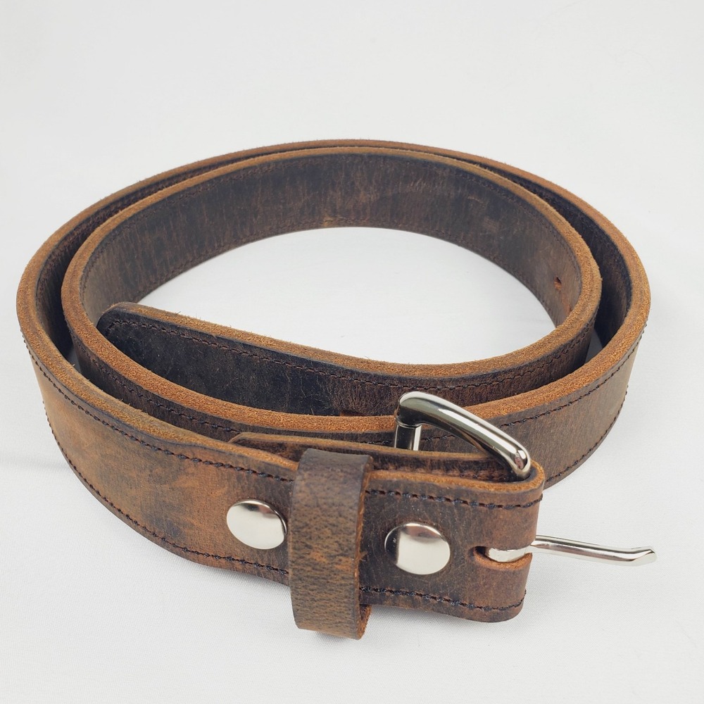Versacarry Rancher Carry Belt Sz 46 Brown 2 Ply Buffalo Leather Heavy Duty Work